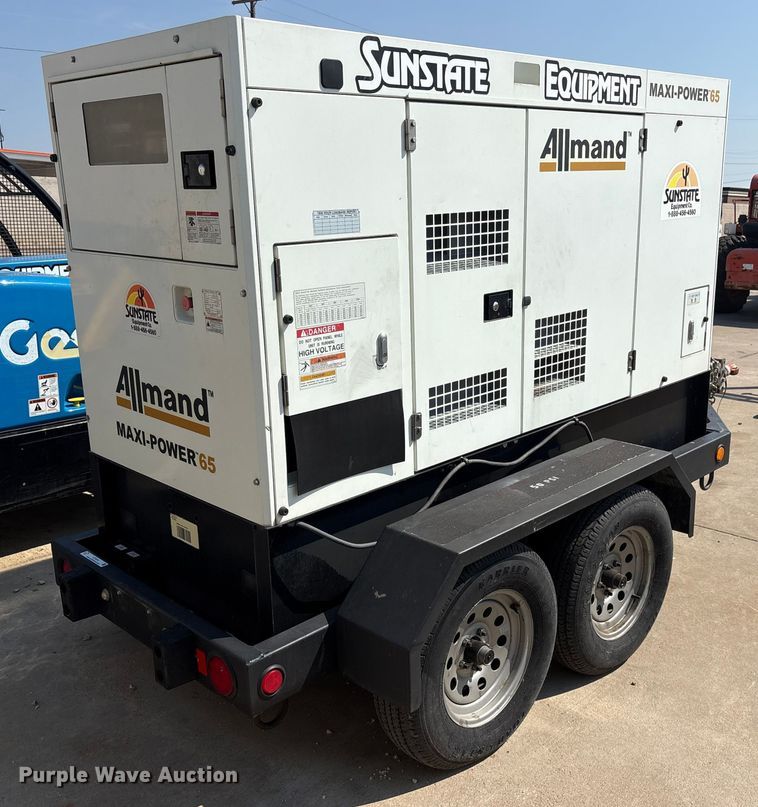 image for item ET7074 2019 Allmand Maxi-Power 65 generator