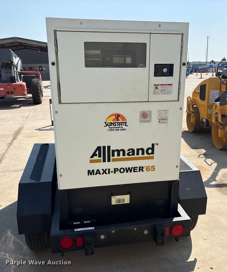 image for item ET7074 2019 Allmand Maxi-Power 65 generator