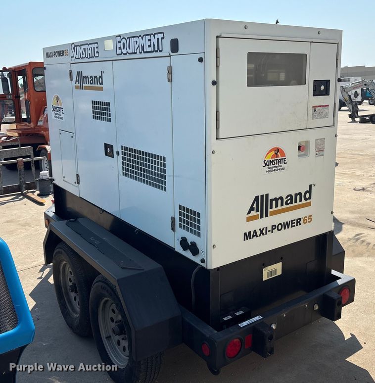 image for item ET7074 2019 Allmand Maxi-Power 65 generator