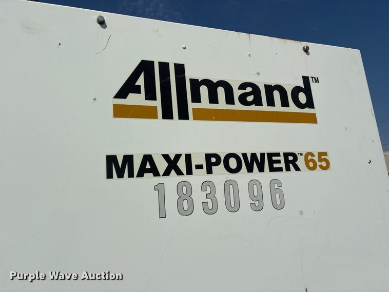 image for item ET7074 2019 Allmand Maxi-Power 65 generator