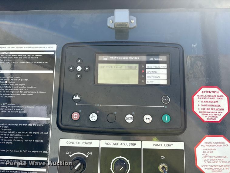 image for item ET7074 2019 Allmand Maxi-Power 65 generator