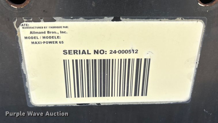 image for item ET7074 2019 Allmand Maxi-Power 65 generator