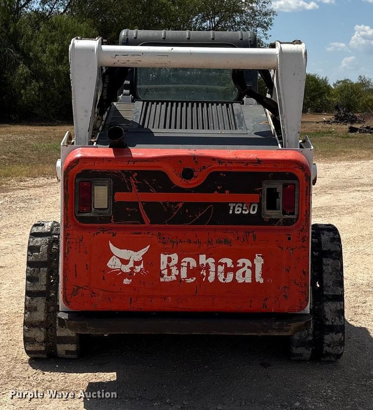 image for item EU0081 2019 Bobcat T650 tracked skid steer loader