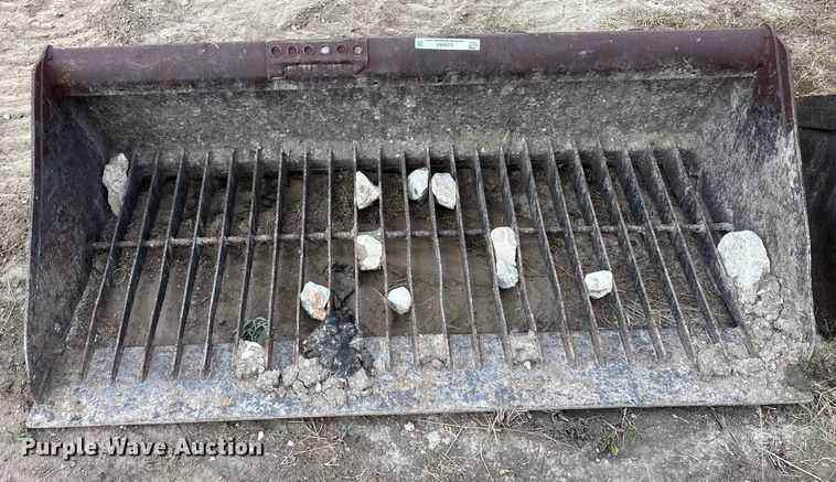 image for item EU0084 (2) skid steer rock buckets