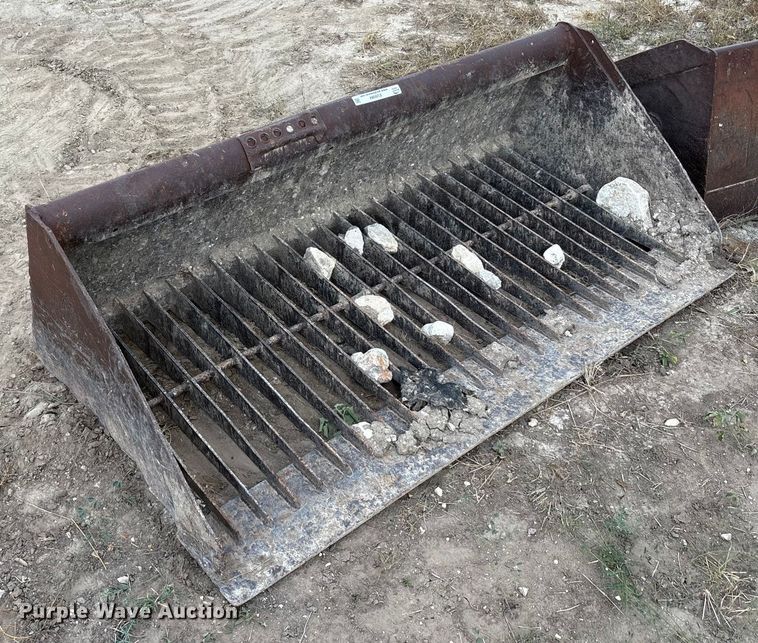 image for item EU0084 (2) skid steer rock buckets