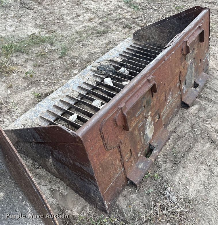 image for item EU0084 (2) skid steer rock buckets