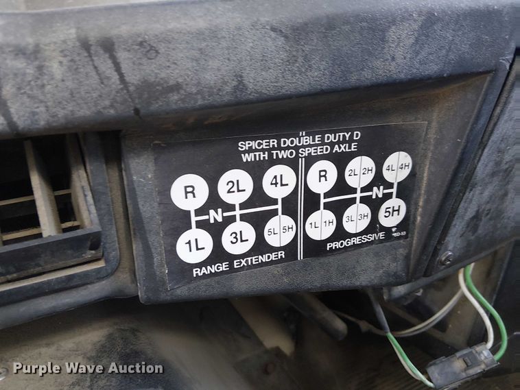 image for item EU2507 1995 International 4700 drilling rig truck