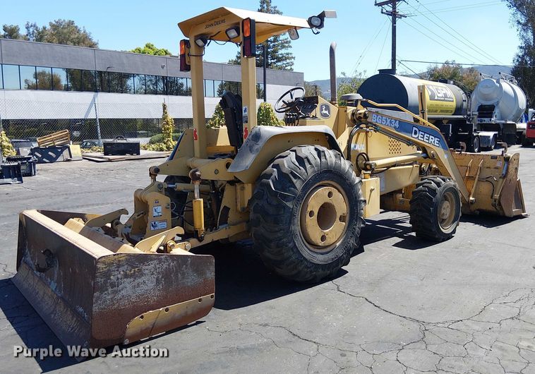 image for item EU2514 2006 John Deere 210LE landscape tractor