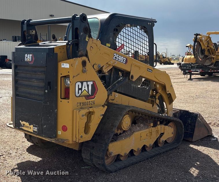 MINI CARGADOR SOBRE ORUGAS 2019 CATERPILLAR 259D3
