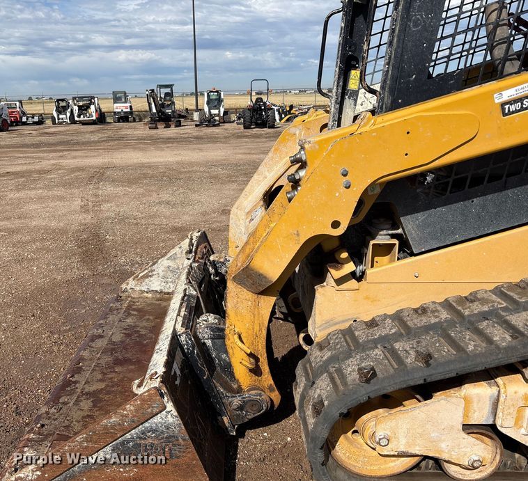 image for item EU4617 2019 Caterpillar 259D3 tracked skid steer loader