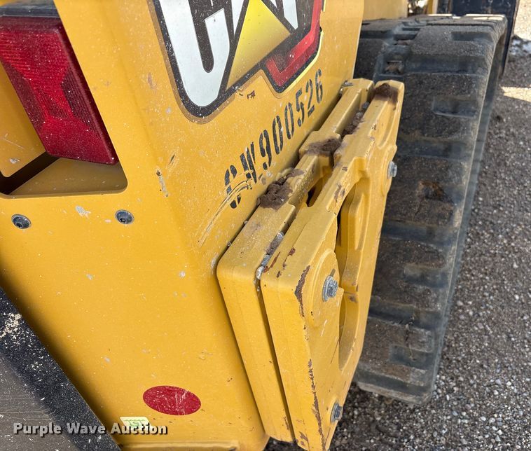 image for item EU4617 2019 Caterpillar 259D3 tracked skid steer loader