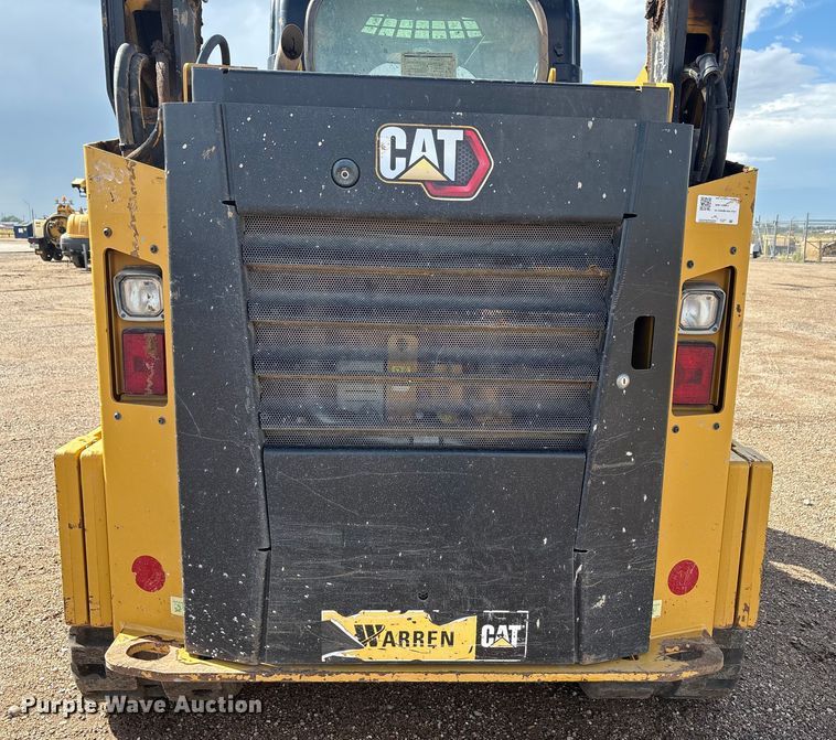 image for item EU4617 2019 Caterpillar 259D3 tracked skid steer loader