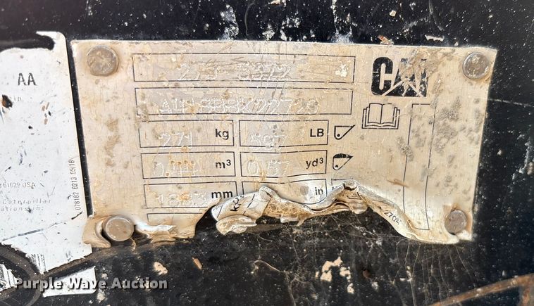 image for item EU4617 2019 Caterpillar 259D3 tracked skid steer loader