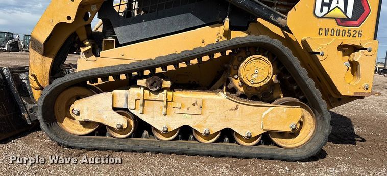 image for item EU4617 2019 Caterpillar 259D3 tracked skid steer loader