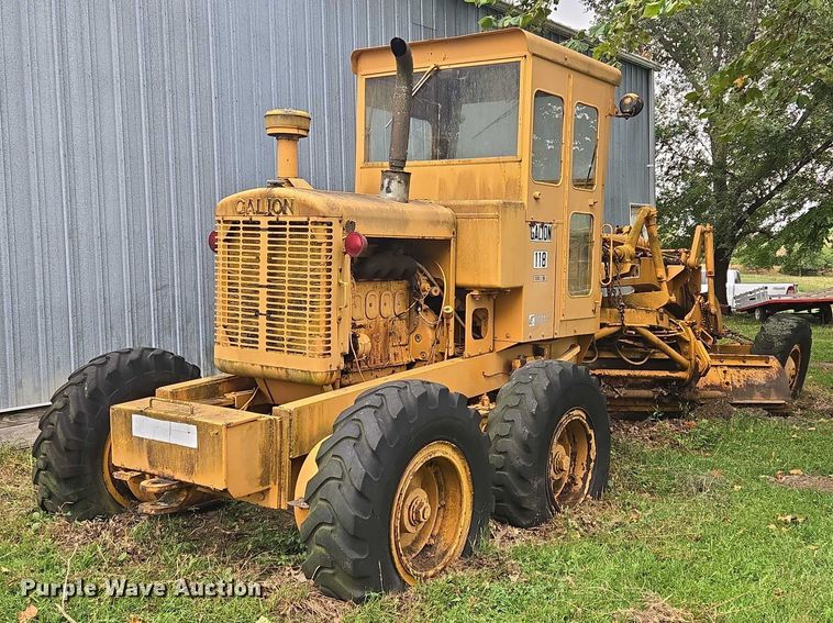 image for item EV1743 1969 Galion  118 Series B motor grader