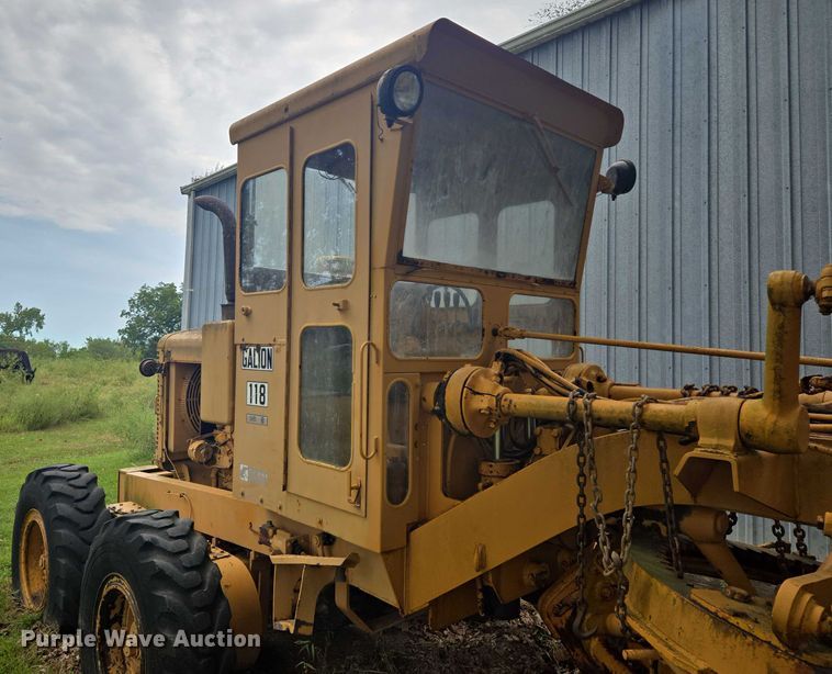 image for item EV1743 1969 Galion  118 Series B motor grader
