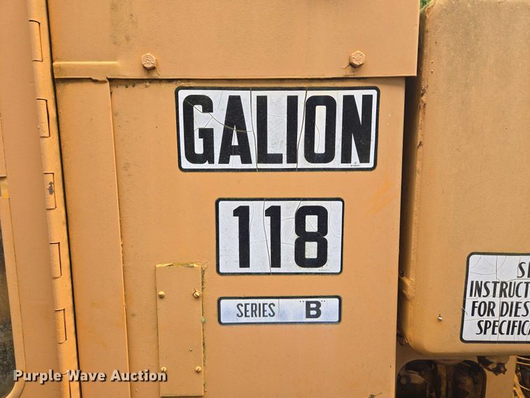 image for item EV1743 1969 Galion  118 Series B motor grader