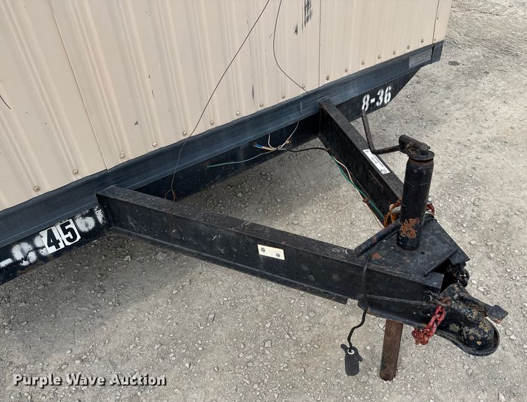 image for item EV1754 1983 Mark mobile office trailer