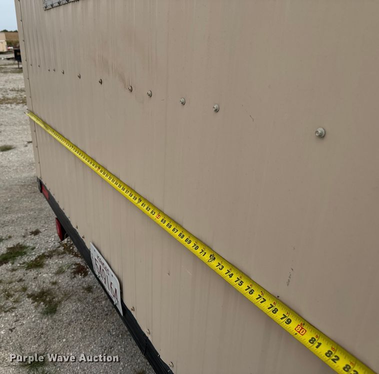 image for item EV1754 1983 Mark mobile office trailer