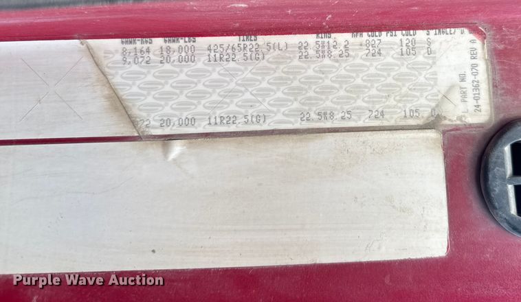 image for item EV1845 2006 Sterling L9500 dump truck