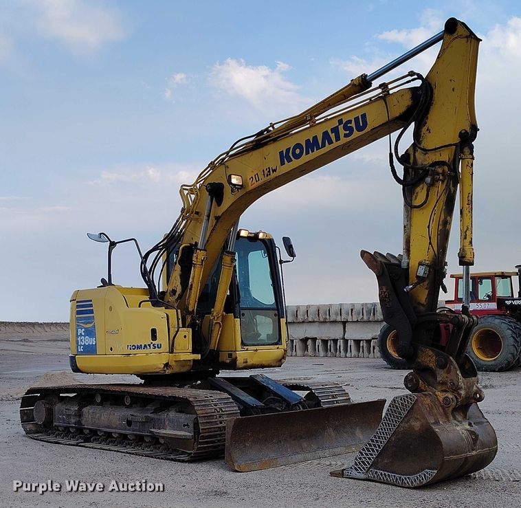 EXCAVADORA 2009 KOMATSU PC138USLC8