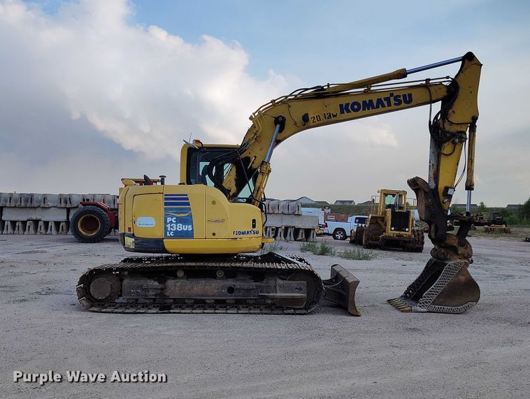EXCAVADORA 2009 KOMATSU PC138USLC8