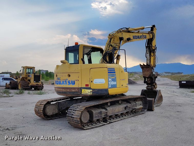 EXCAVADORA 2009 KOMATSU PC138USLC8