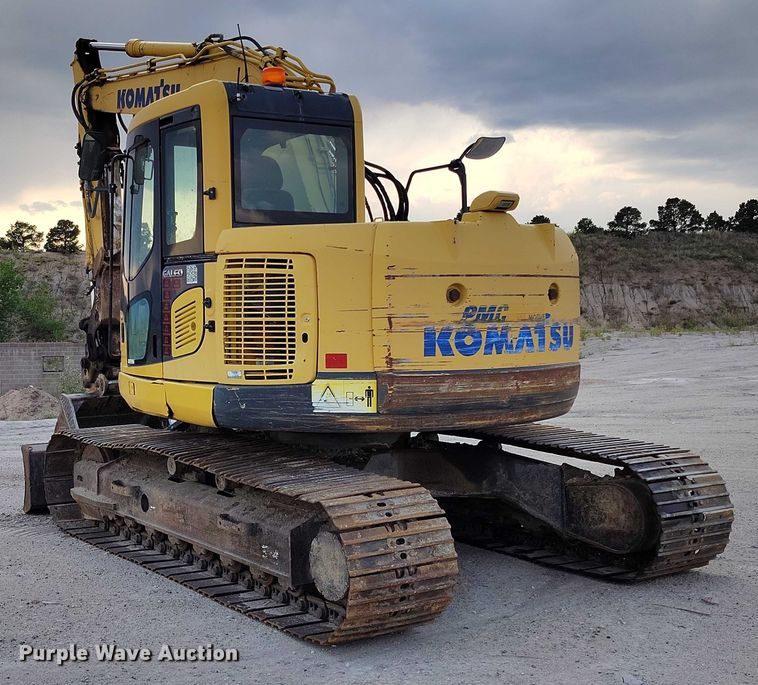 image for item IP9704 2009 Komatsu PC138USLC-8 mini excavator