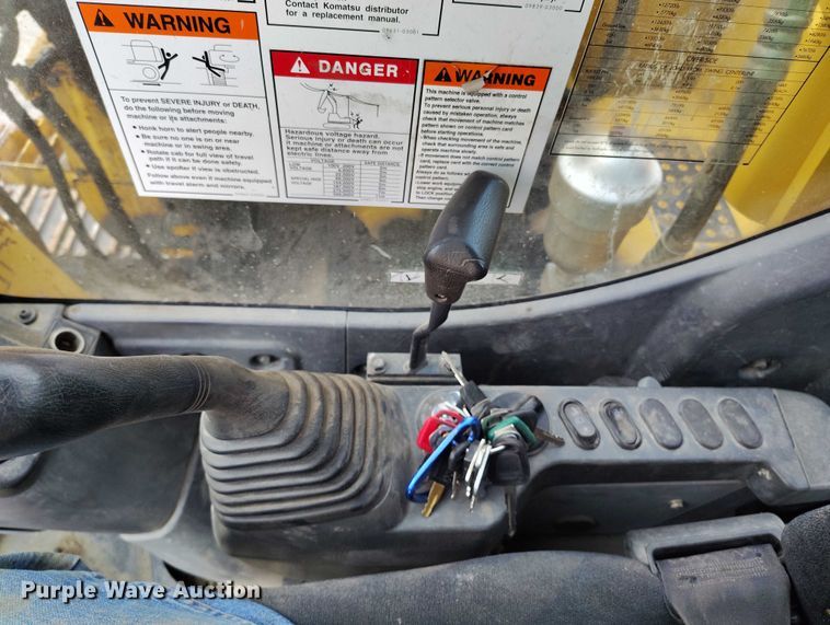 image for item IP9704 2009 Komatsu PC138USLC-8 mini excavator