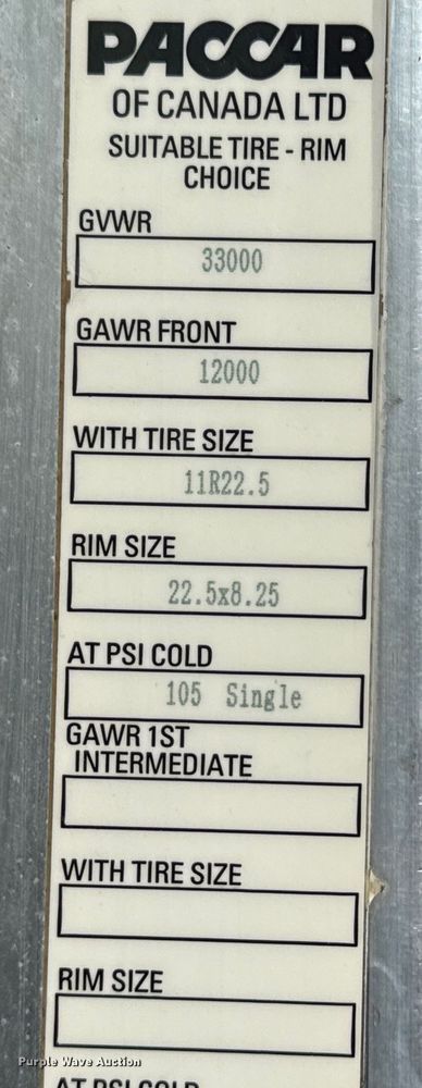 image for item NU9552 2017 Kenworth T370 vacuum truck