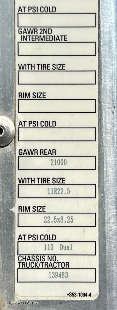 image for item NU9552 2017 Kenworth T370 vacuum truck