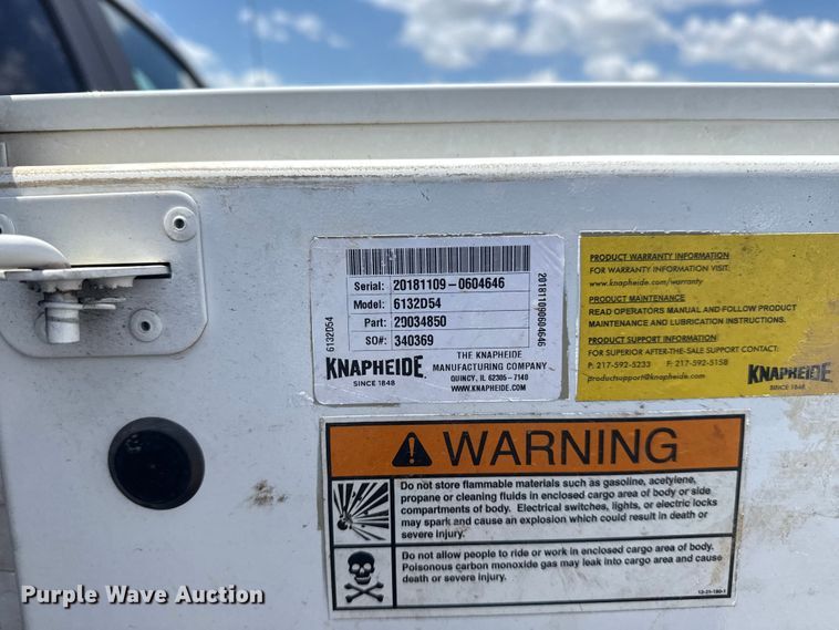 image for item NU9562 2019 Ford F550 Super Duty utility / service truck