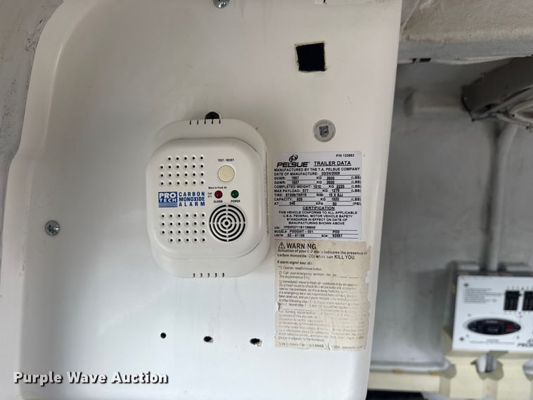 image for item NU9564 2008 Pelsue PODQWT-001 fiber optic splicing trailer