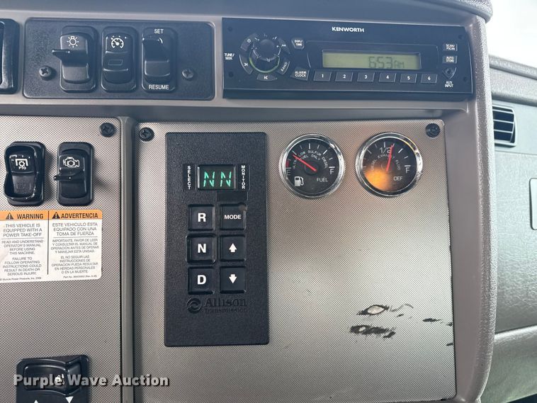 image for item NU9573 2012 Kenworth T370 utility / service truck