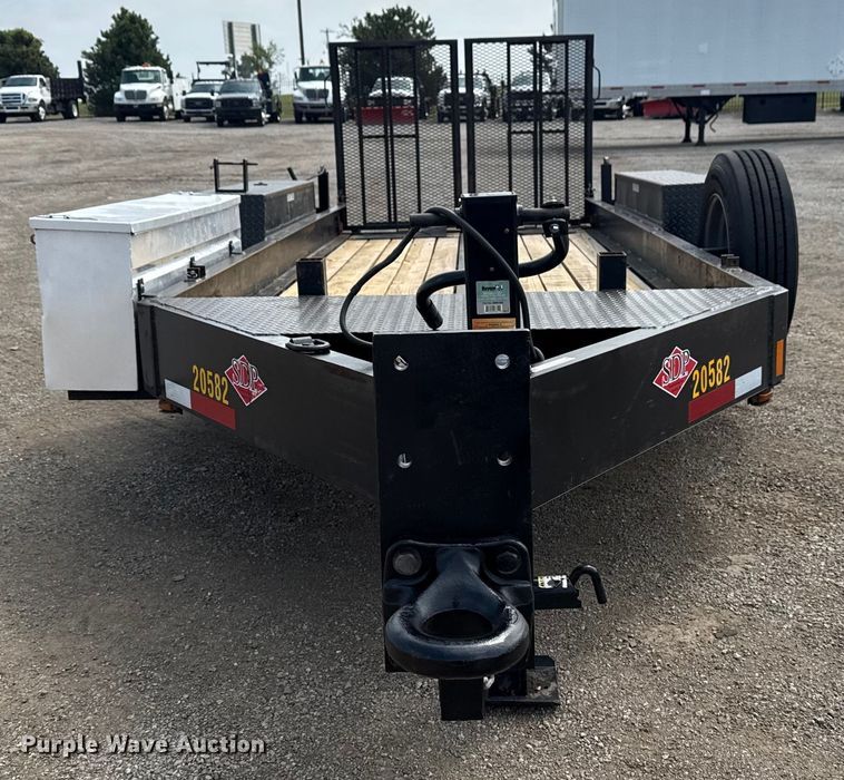 image for item NU9587 2014 SDP Manufacturing  utility trailer