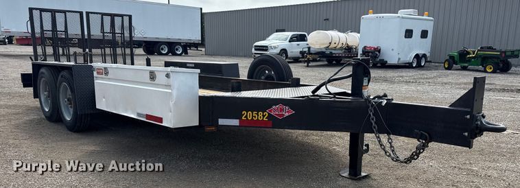image for item NU9587 2014 SDP Manufacturing  utility trailer