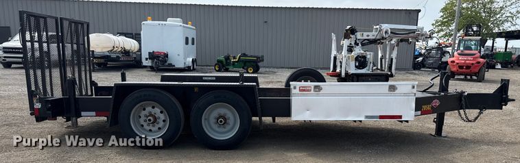 image for item NU9587 2014 SDP Manufacturing  utility trailer