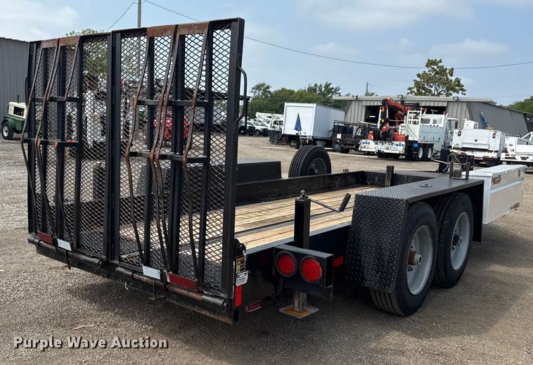 image for item NU9587 2014 SDP Manufacturing  utility trailer