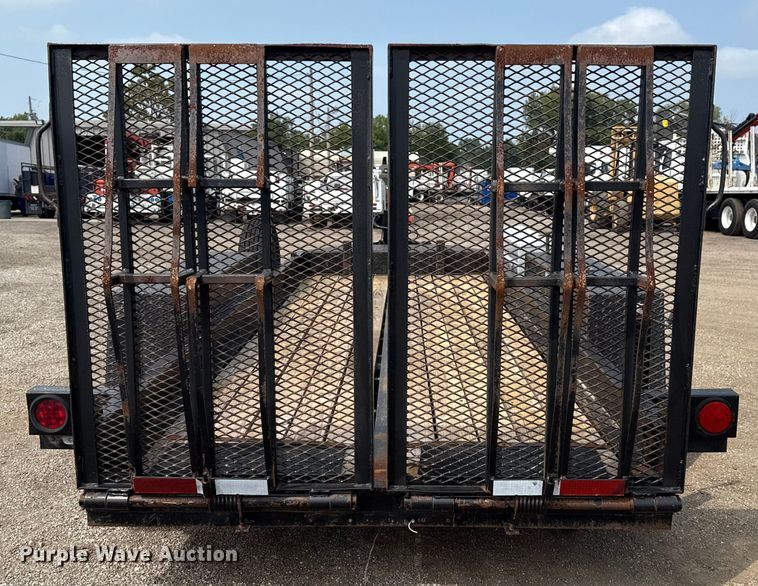 image for item NU9587 2014 SDP Manufacturing  utility trailer
