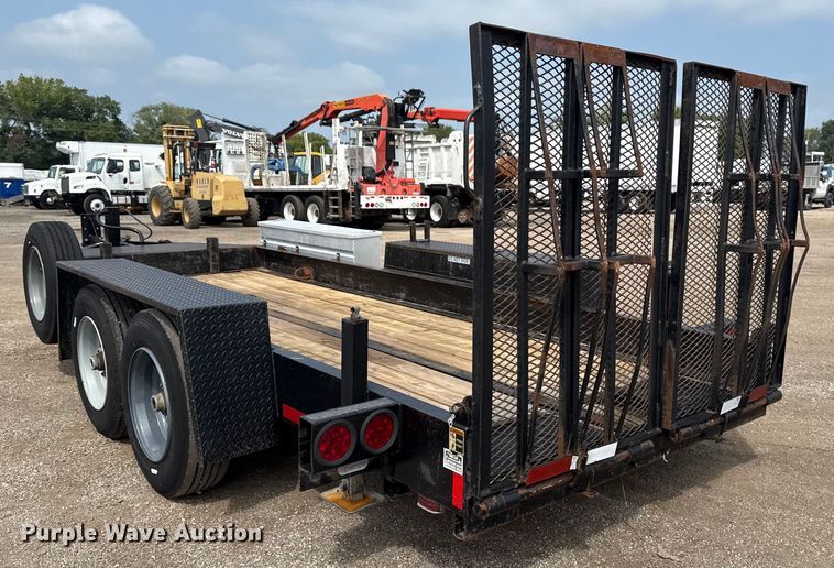 image for item NU9587 2014 SDP Manufacturing  utility trailer