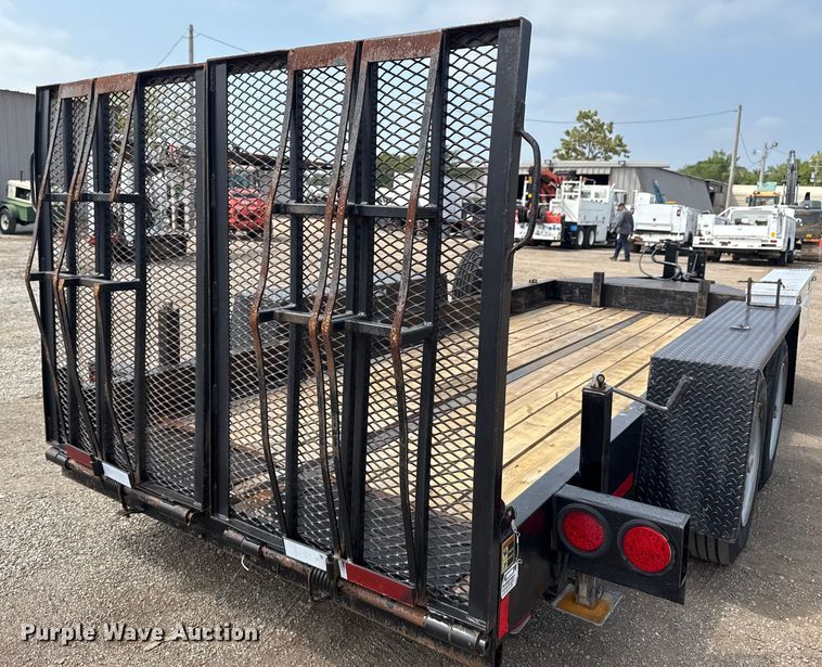 image for item NU9587 2014 SDP Manufacturing  utility trailer