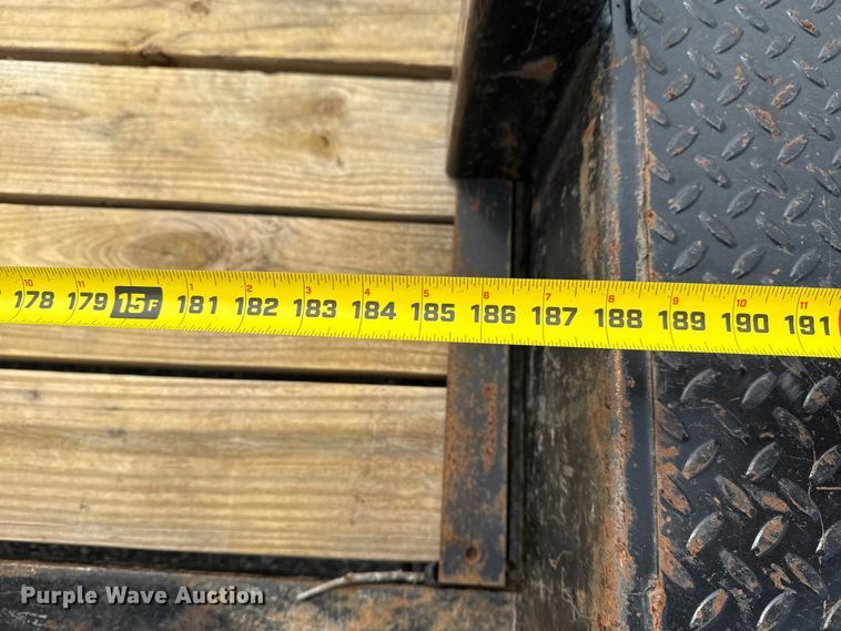 image for item NU9587 2014 SDP Manufacturing  utility trailer