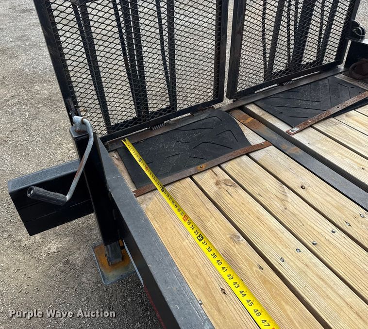 image for item NU9587 2014 SDP Manufacturing  utility trailer