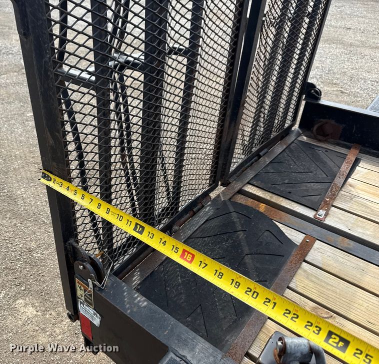 image for item NU9587 2014 SDP Manufacturing  utility trailer