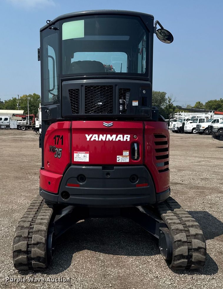 image for item NU9589 2023 Yanmar VIO35-6A mini excavator