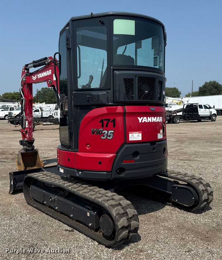 image for item NU9589 2023 Yanmar VIO35-6A mini excavator