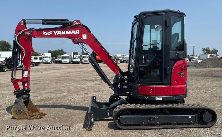 image for item NU9589 2023 Yanmar VIO35-6A mini excavator