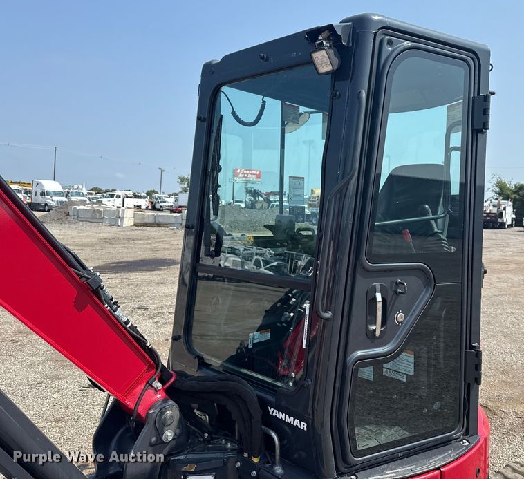 image for item NU9589 2023 Yanmar VIO35-6A mini excavator