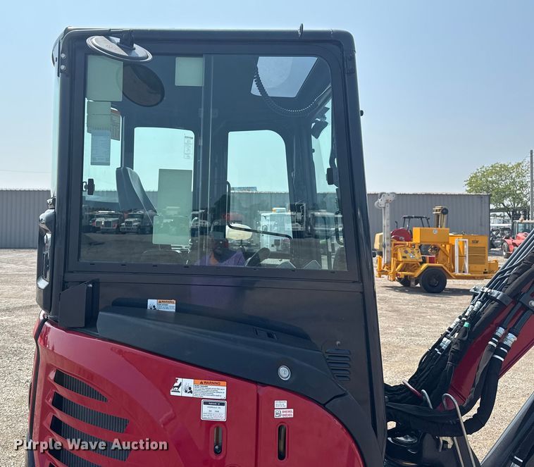 image for item NU9589 2023 Yanmar VIO35-6A mini excavator