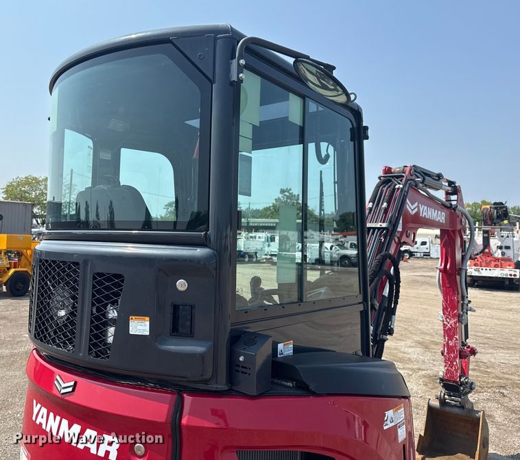 image for item NU9589 2023 Yanmar VIO35-6A mini excavator